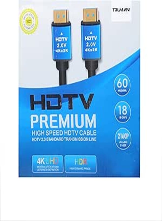Truman 4K HDMI Cable, 1.5 m